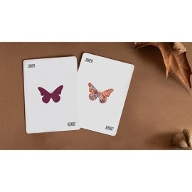 Butterfly Seasons Marked Playing Cards (Autumn) by Ondrej Psenicka