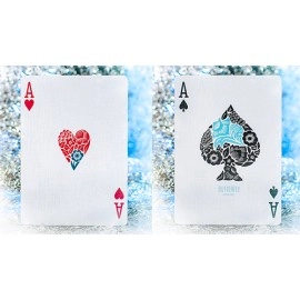 Spielkarten Butterfly Seasons Marked Playing Cards (Winter) by Ondrej Psenicka