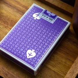 Spielkarten Limited Edition Lounge  in Passenger Purple by Jetsetter Playing Cards