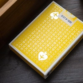 Spielkarten Limited Edition Lounge in Taxiway Yellow by Jetsetter Playing Cards