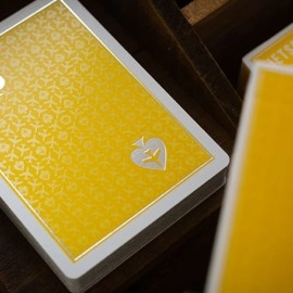 Spielkarten Limited Edition Lounge in Taxiway Yellow by Jetsetter Playing Cards