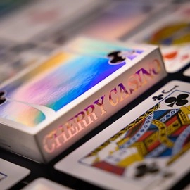 Spielkarten Cherry Casino Sands Mirage (Holographic) Playing Cards