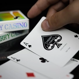 Spielkarten Cherry Casino Sands Mirage (Holographic) Playing Cards
