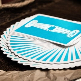 Spielkarten Jerry's Nugget (Icey Blue) Marked Monotone Playing Cards