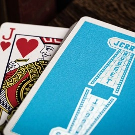 Spielkarten Jerry's Nugget (Icey Blue) Marked Monotone Playing Cards