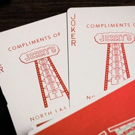 Spielkarten Jerry's Nugget (Atomic Red) Marked Monotone Playing Cards