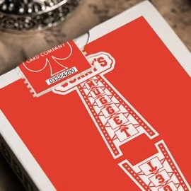 Spielkarten Jerry's Nugget (Atomic Red) Marked Monotone Playing Cards