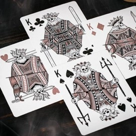 Spielkarten 666 V4 (Rose Gold) Playing Cards by Riffle Shuffle