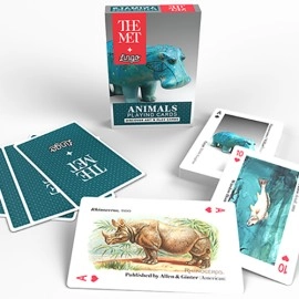 Spielkarten Animal Playing Cards-The Met x Lingo