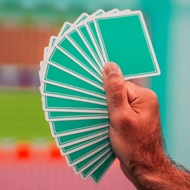 Spielkarten Summer NOC Pro Sunrise (Teal) Playing Cards