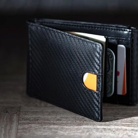 FPS Zeta Wallet Black (Gimmicks and Online Instructions) by Magic Firm