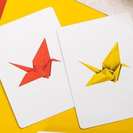 Spielkarten 1000 Cranes V3 Playing Cards by Riffle Shuffle