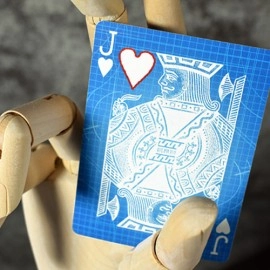 Spielkarten Gilded Bicycle Draft Playing Cards