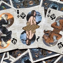 Spielkarten Gilded Bicycle Monster V2 Playing Cards