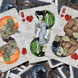 Spielkarten Gilded Bicycle Monster V2 Playing Cards