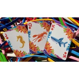 Spielkarten Bicycle Balloon Stripper (Ocean) Playing Cards