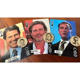COiN ARTIST Quarter Super Hero/Celebrity (6 coins per pack) by Mark Traversoni and iNFiNiTi