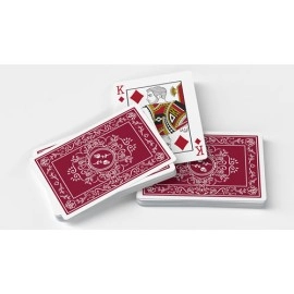 Spielkarten Black Roses Edelrot Playing Cards (Fully Marked)