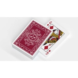 Spielkarten Black Roses Edelrot Playing Cards (Fully Marked)