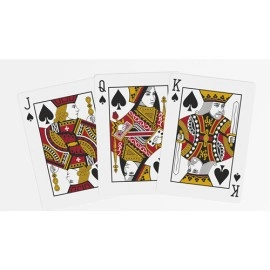 Spielkarten Black Roses Edelrot Playing Cards (Fully Marked)