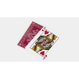 Spielkarten Black Roses Edelrot Playing Cards (Fully Marked)