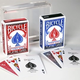 Spielkarten Bicycle Rider Back Mini Limited Edition (2 Pack With Foil Tucks In Carat Case) by US Playing Card Co