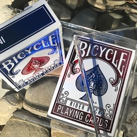 Spielkarten Bicycle Rider Back Mini Limited Edition (2 Pack With Foil Tucks In Carat Case) by US Playing Card Co