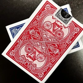 Spielkarten Bicycle Foil AutoBike No. 1 (Red) Playing Cards