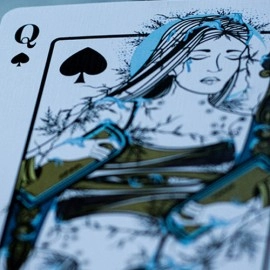 Spielkarten The Green Man Playing Cards (Winter) by Jocu