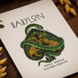 Spielkarten Babylon (Forest Green) Playing Cards by Riffle Shuffle