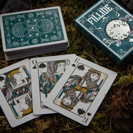 Spielkarten Fillide: A Sicilian Folk Tale Playing Cards V2 (Acqua) by Jocu