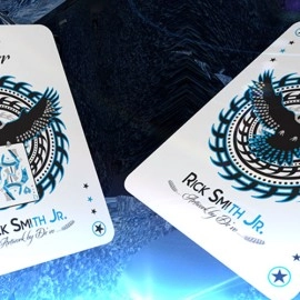 Spielkarten Ice Falcon Throwing Cards (Foil) by Rick Smith Jr. and De'vo