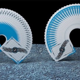 Spielkarten Ice Falcon Throwing Cards (Foil) by Rick Smith Jr. and De'vo