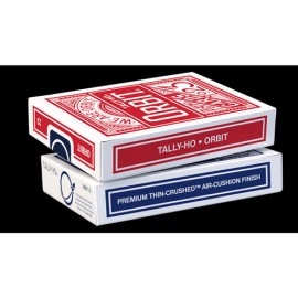 Spielkarten Orbit Tally Ho Circle Back (Blue) Playing Cards