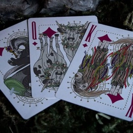 Spielkarten Under the Moon (Moorland Green) Playing Cards
