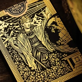 Spielkarten The Great Creator: Earth (Gold Foil) Edition Playing Cards by Riffle Shuffle