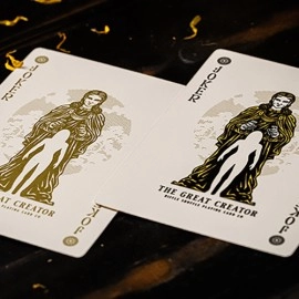 Spielkarten The Great Creator: Earth (Gold Foil) Edition Playing Cards by Riffle Shuffle