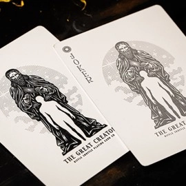Spielkarten The Great Creator: Sky (Silver Foil) Edition Playing Cards by Riffle Shuffle