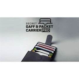 SECRET GAFF AND PACKET CARRIER PRO (Black Leather)