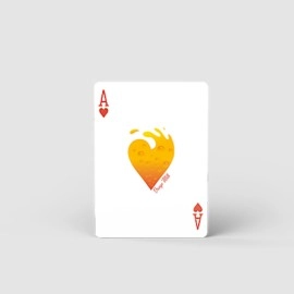 Spielkarten Original Blackcat Orange Milk Playing Cards