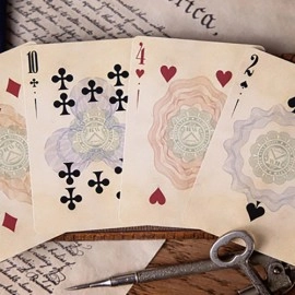 Spielkarten OG FEDERAL 52 Playing Cards by Kings Wild Project