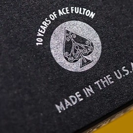 Spielkarten Ace Fulton's Casino (Black) Playing Cards by Dan & Dave