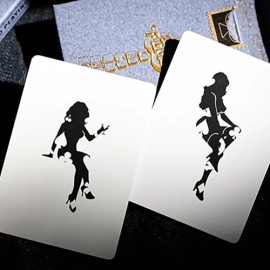 Spielkarten ACE FULTON'S CASINO COWBOY DENIM PLAYING CARDS