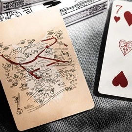 Spielkarten Fulton's  White Jazz Playing Cards by Dan & Dave