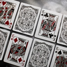 Spielkarten Fulton's  White Jazz Playing Cards by Dan & Dave