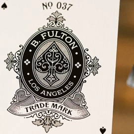 Spielkarten Fulton Plaid (Whisky White) Playing Cards