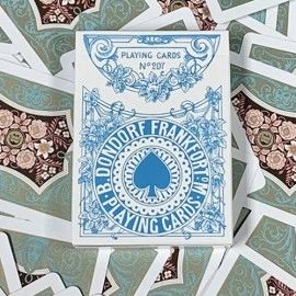 Spielkarten Gilded Four Continents (Blue) Playing Cards