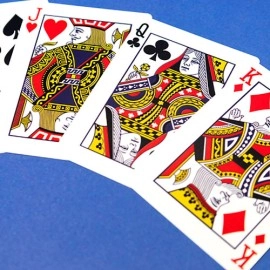 Spielkarten Butterfly Worker Marked Playing Cards (Blue) by Ondrej Psenicka