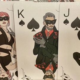 Spielkarten Gilded Bicycle Masquerade Playing Cards