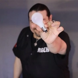 Dr. Schwartz's FLOATING LIGHT BULB by Martin Schwartz